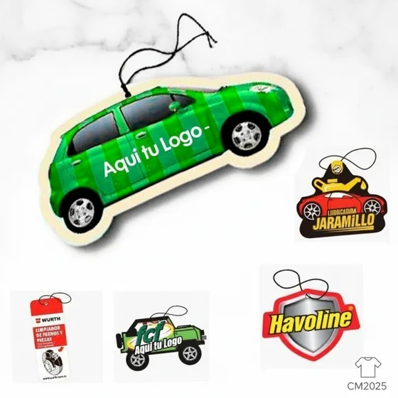 Ambientadores Personalizados Full Color para Autos