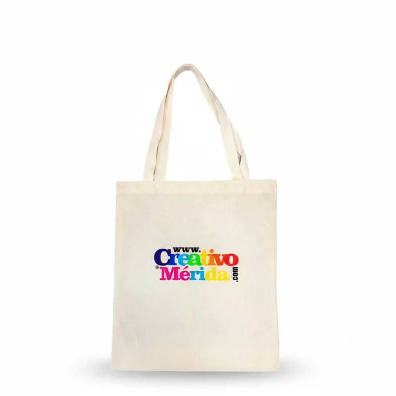 Imagen principal de Tote bag de lienzo 28x32cm Un color