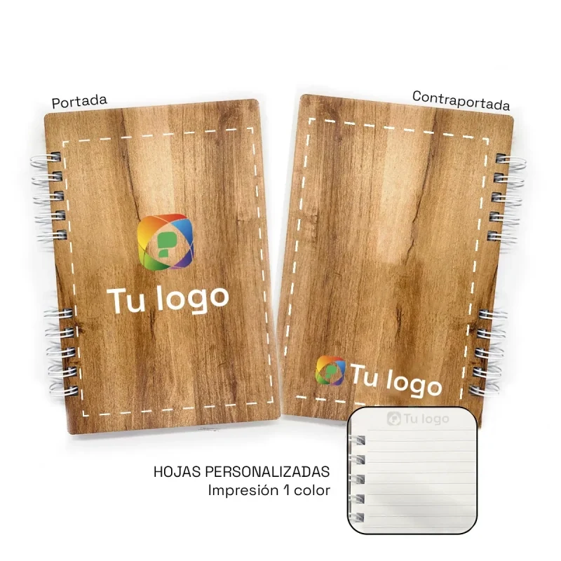 Imagen principal de Cuaderno Premium MDF laminado A5