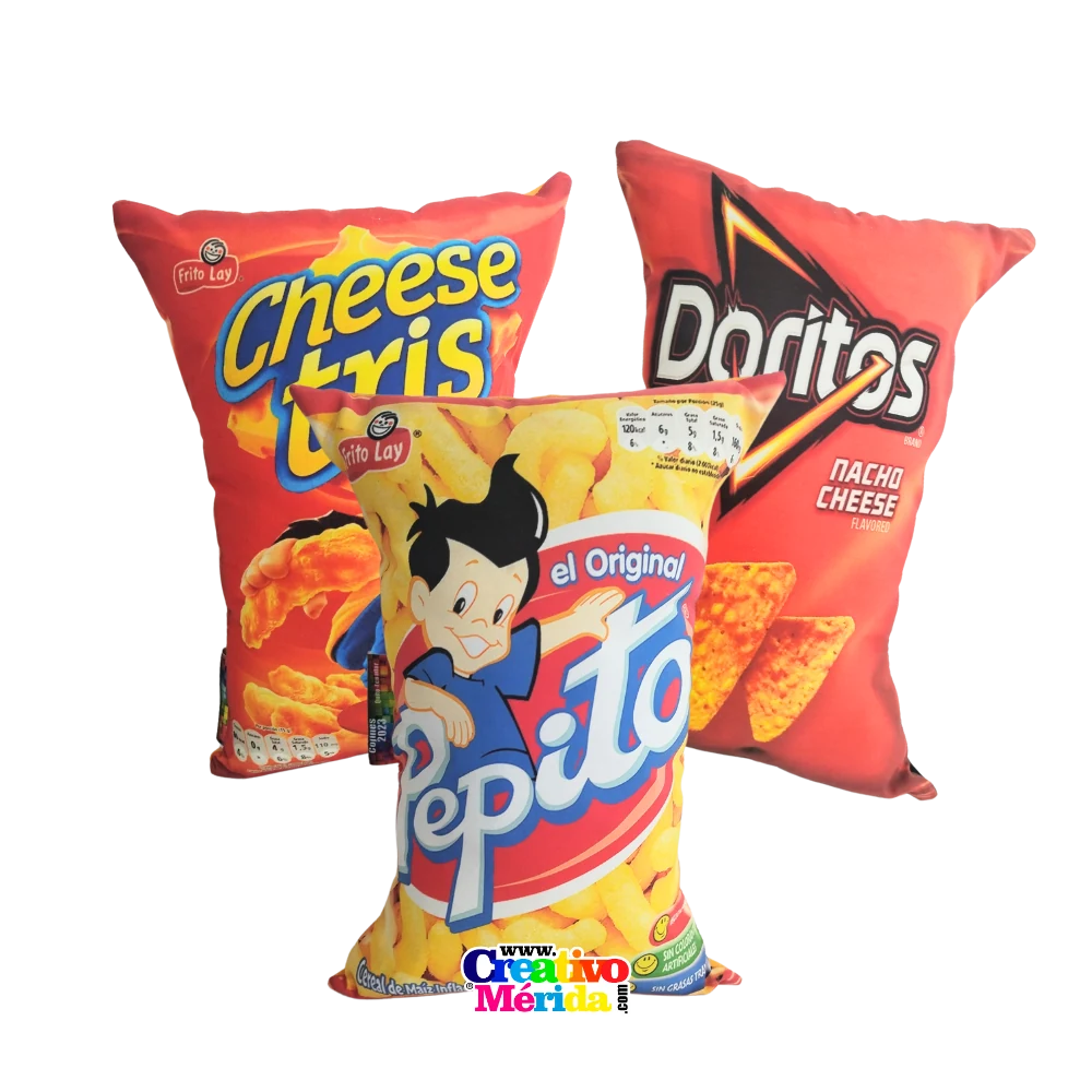 Imagen principal de Cojín almohada snacks