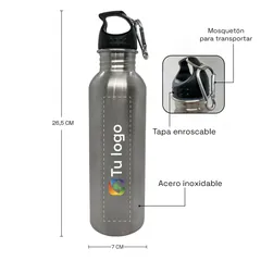 Vista previa de Tomatodo Metálico Porto 750ml personalizado 3