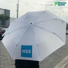 Vista previa de Paraguas de cartera Abi personalizado 2
