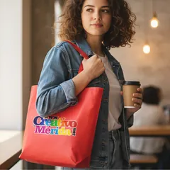 Vista previa de Bolso Cambrela Promocional 25x30x9cm Personalizado 3