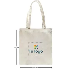 Vista previa de Bolso de lienzo premium 35x40cm 1