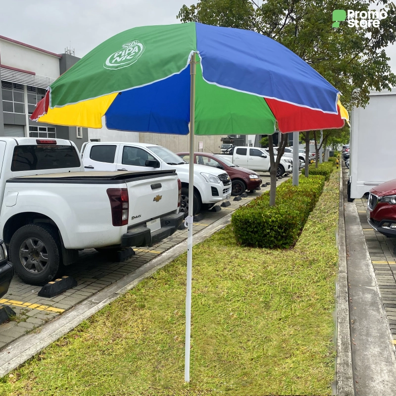 Vista previa 2 de Parasol multicolor Keny personalizado