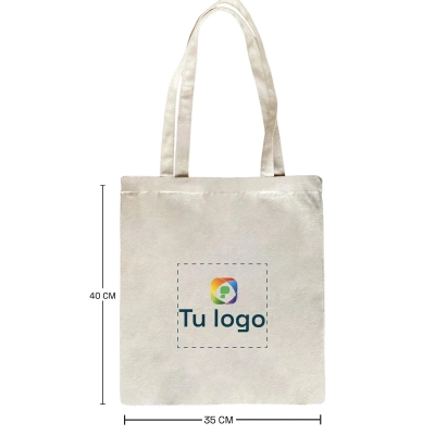 Vista previa 1 de Bolso de lienzo premium 35x40cm