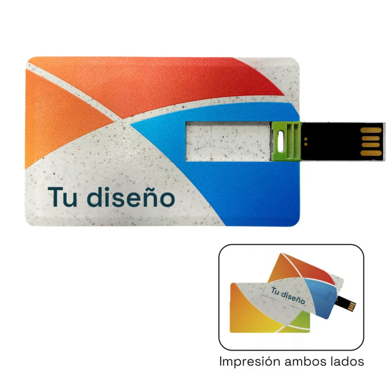 Vista previa 1 de Tarjeta Pendrive Slim eco