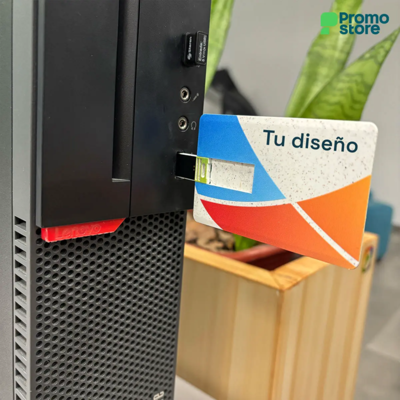 Vista previa 2 de Tarjeta Pendrive Slim eco