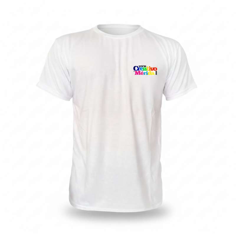 Vista previa 1 de Camisetas Poli-algodón cuello redondo personalizado