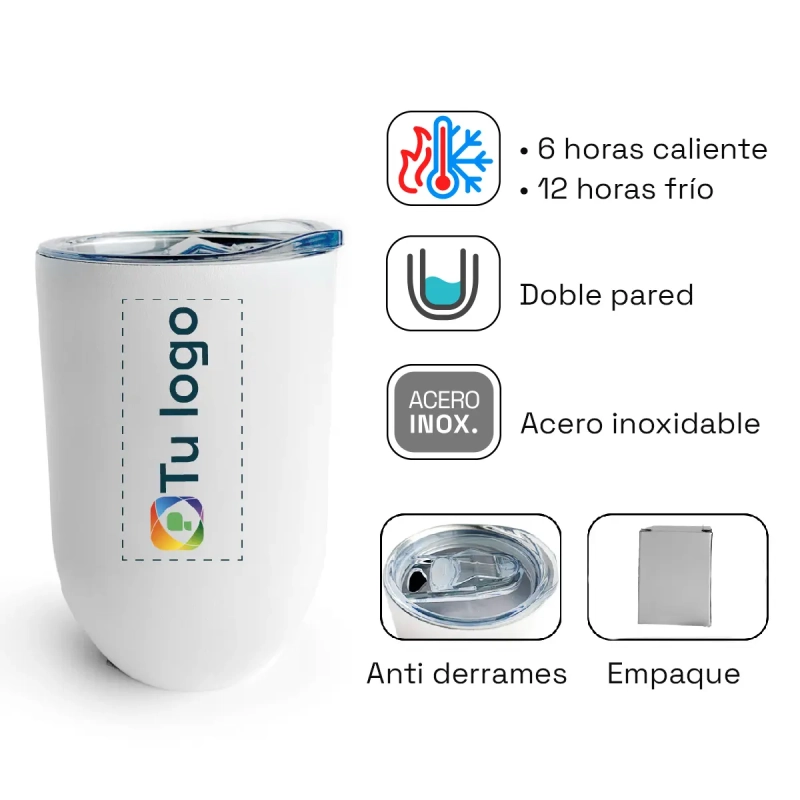 Vista previa 1 de Mug Lux térmico 350ml