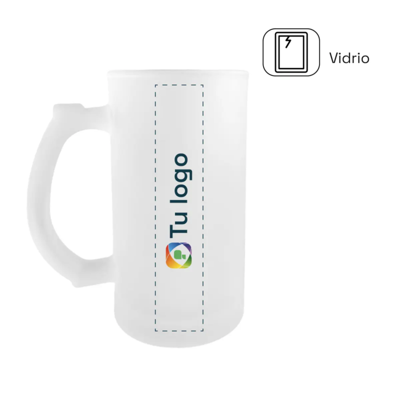 Vista previa 1 de Jarro cervecero frosted 16oz