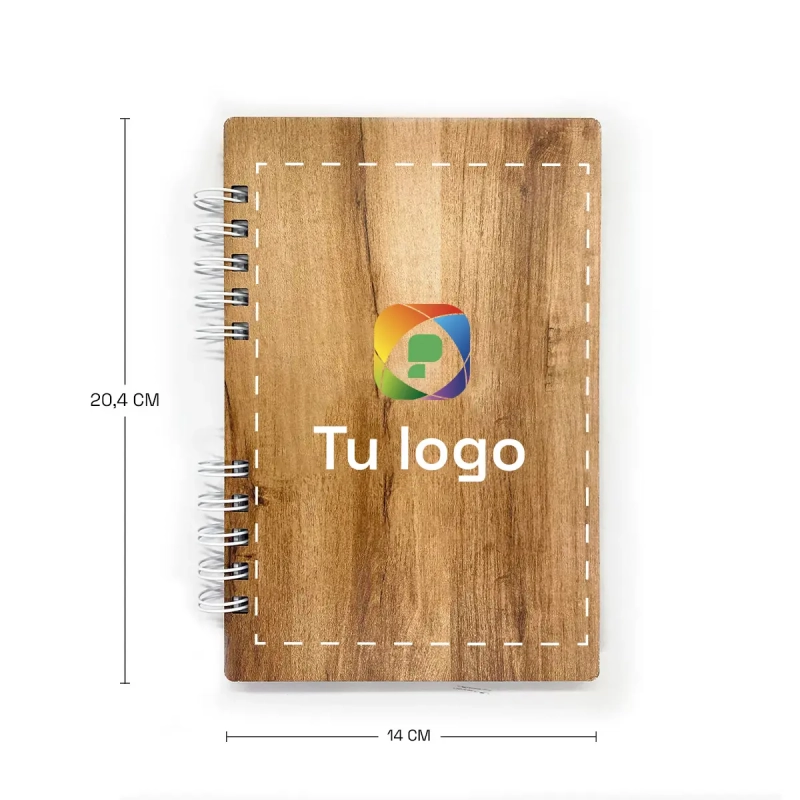 Vista previa 3 de Cuaderno Premium MDF laminado A5