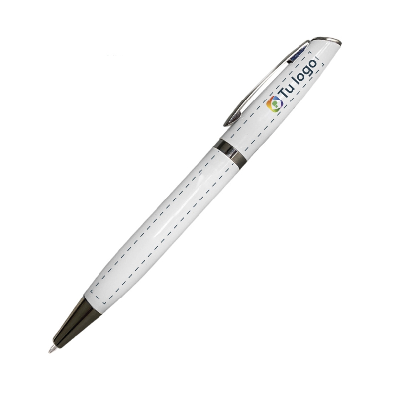 Vista previa 1 de Bolígrafo White Elegant